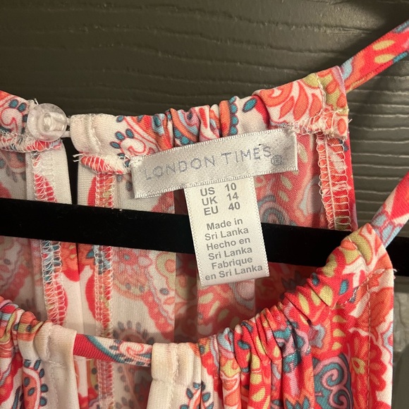 London Times Madi dress sz 10 - Picture 3 of 3